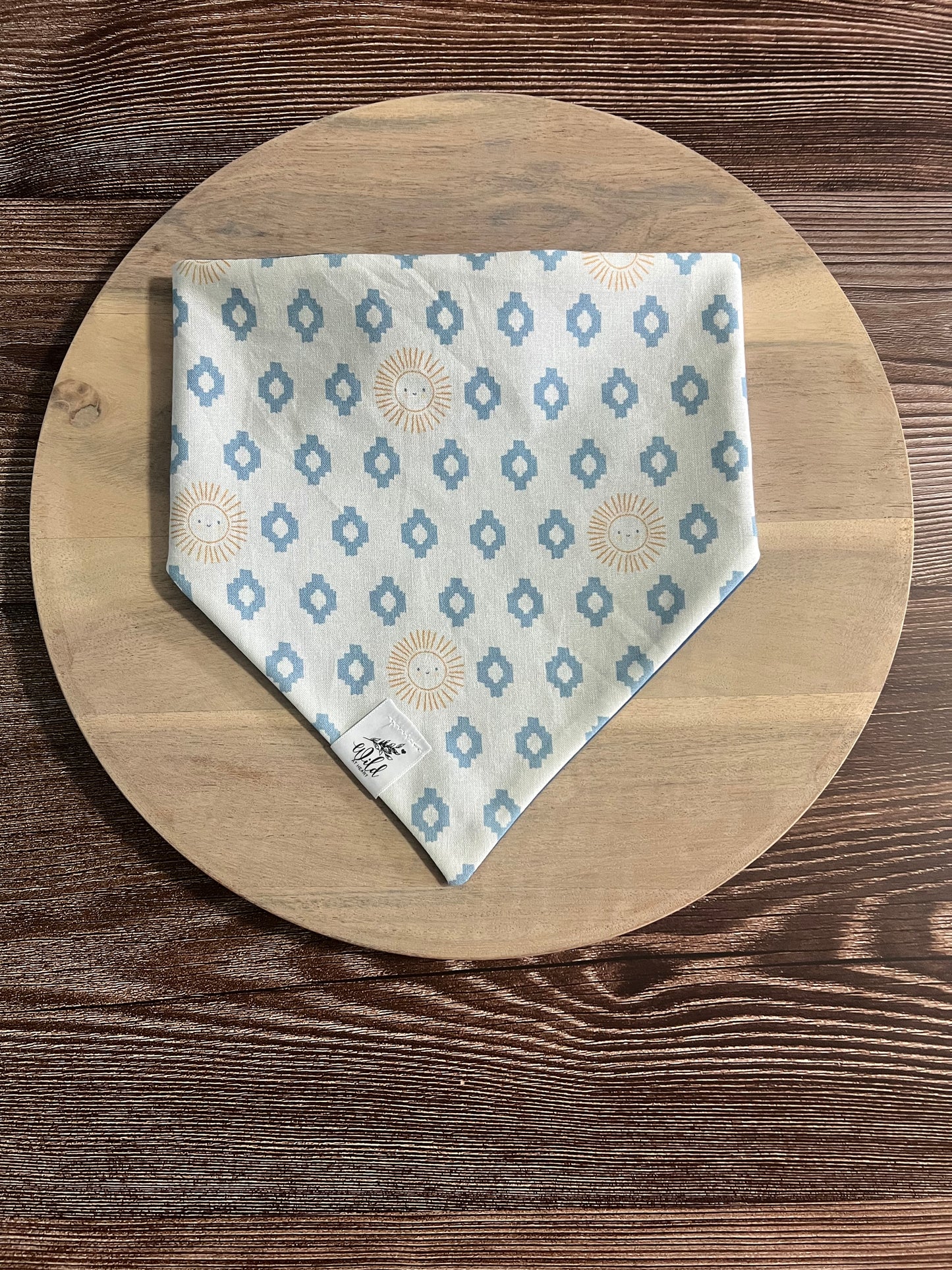 “Sunshine & Sky” Pet Bandana