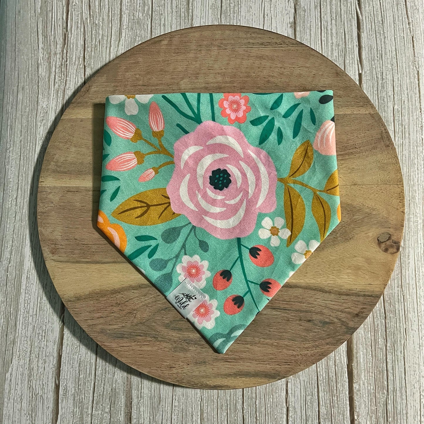 “Flower Garden” Pet Bandana