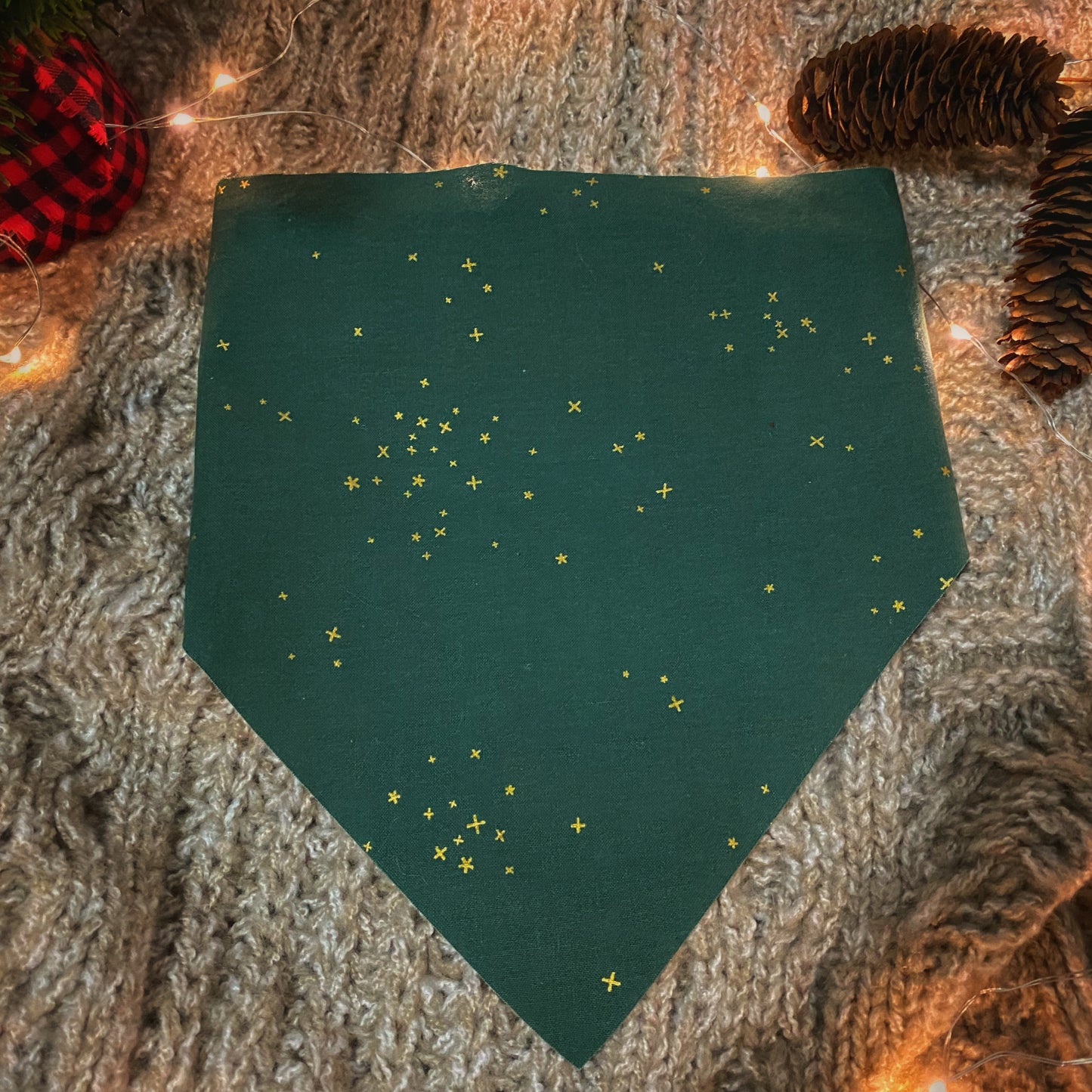 "Starry Pawscape" Pet Bandana