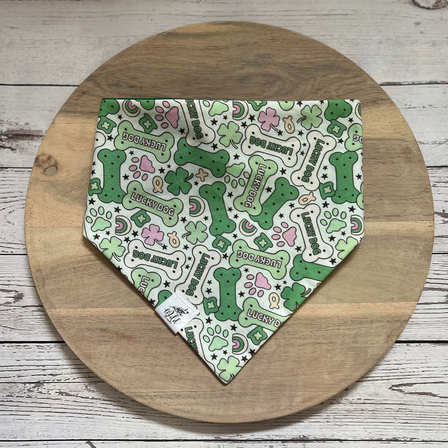 “Lucky Dog” Pet Bandana