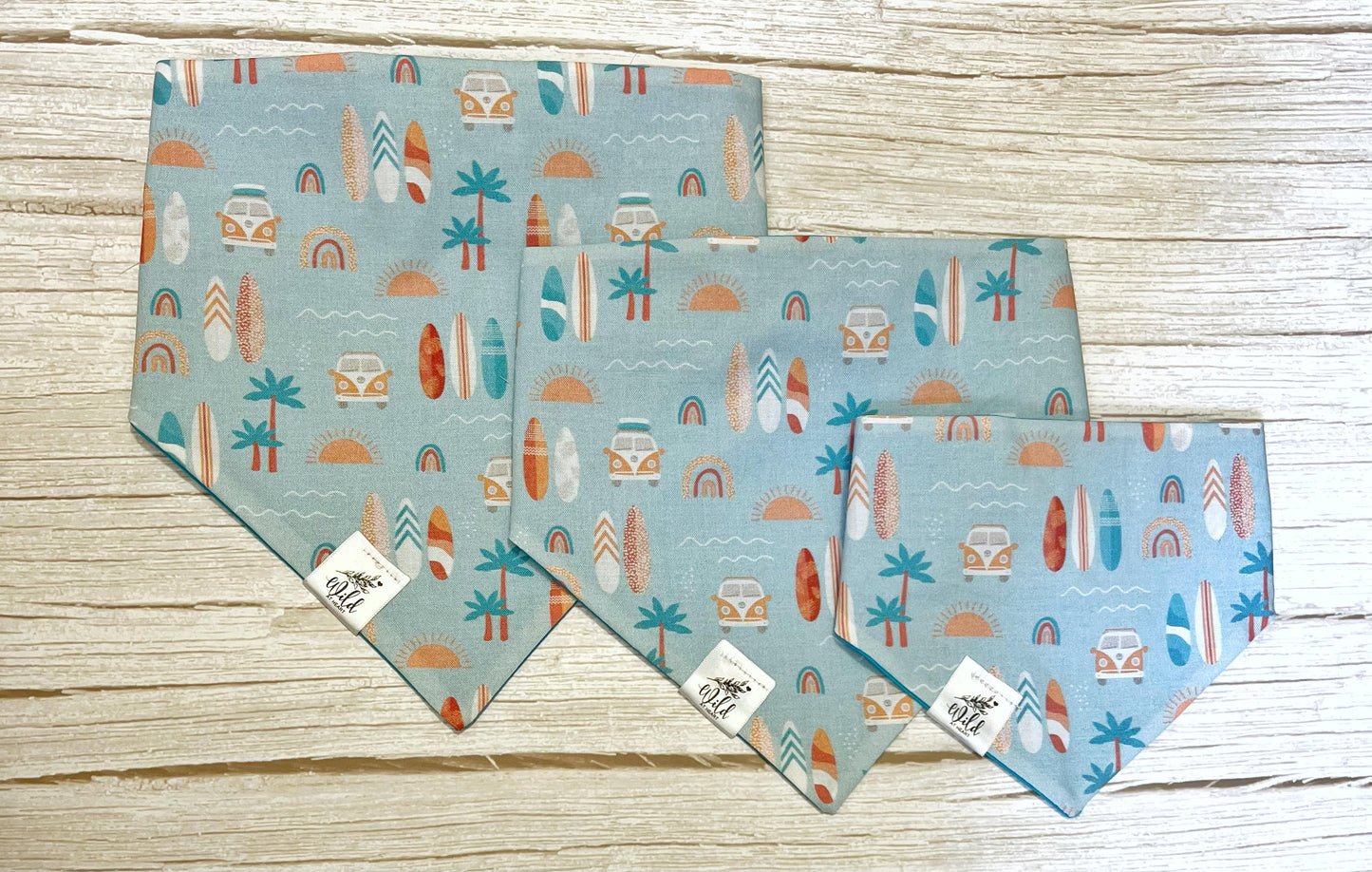 “Surf Shack'” Pet Bandana