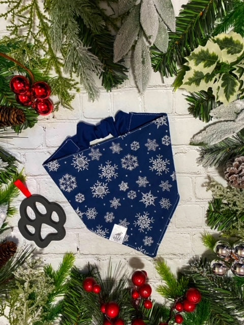 “Winter Night Sky” Pet Bandana