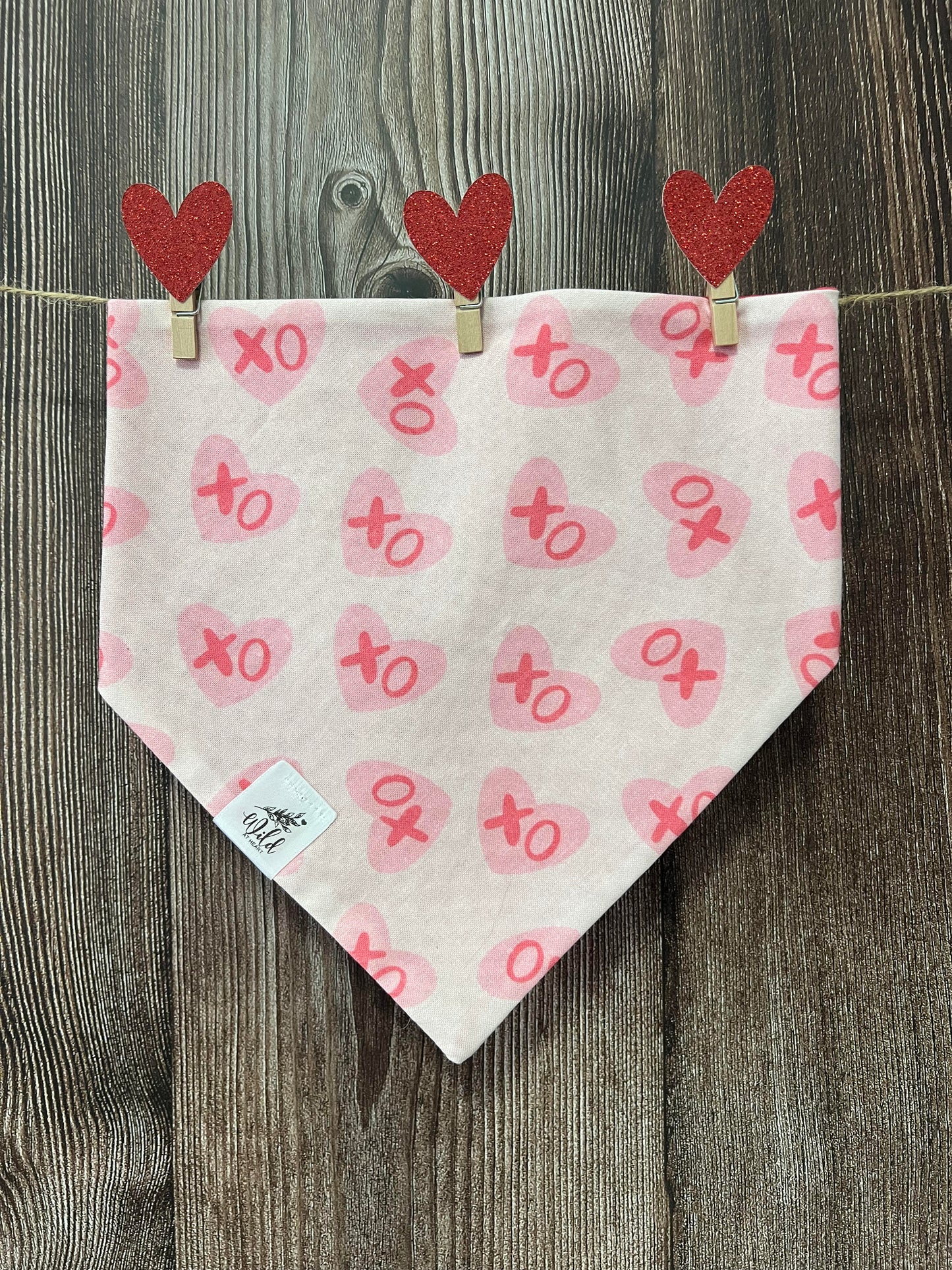 "XO" Pet Bandana