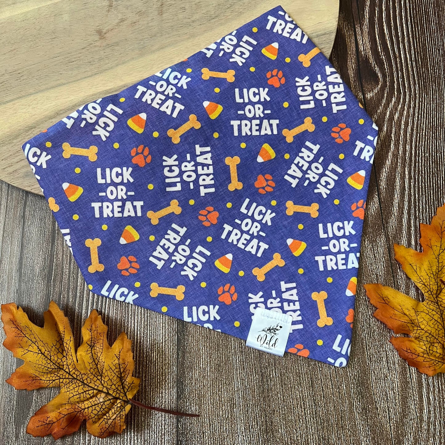 “Lick or Treat” Pet Bandana