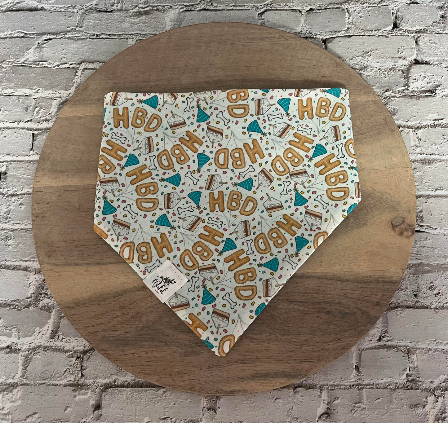 "HBD Celebration" Pet Bandana