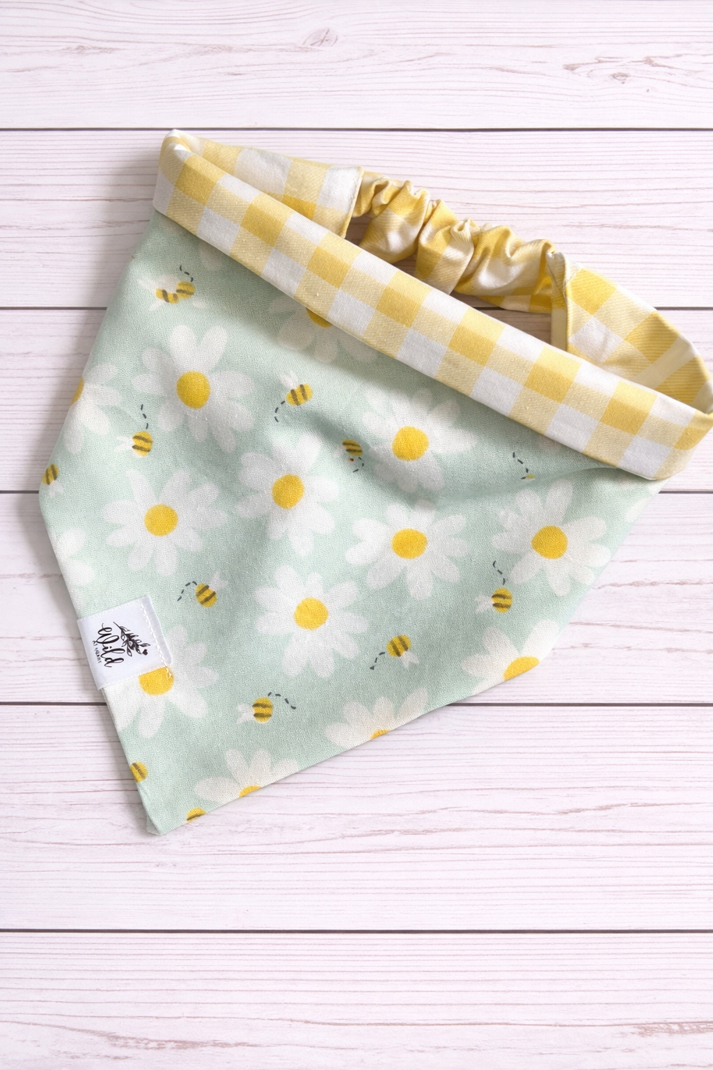 "Sunny Side Up" Reversible Pet Bandana