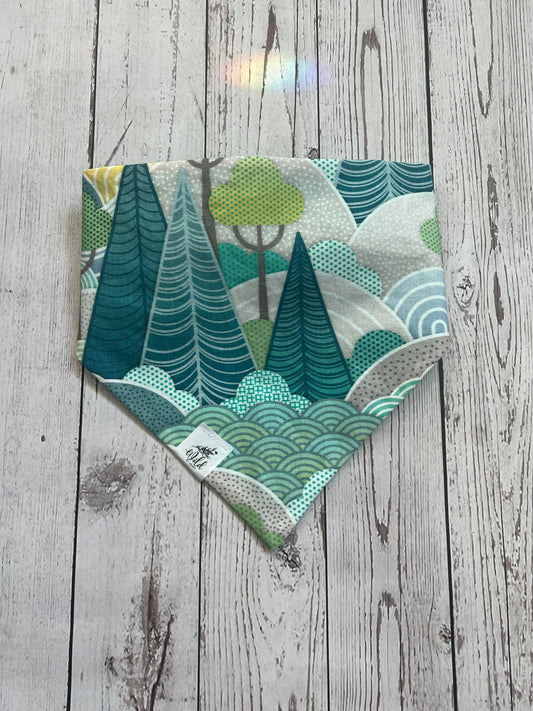 "Great Outdoors” Pet Bandana