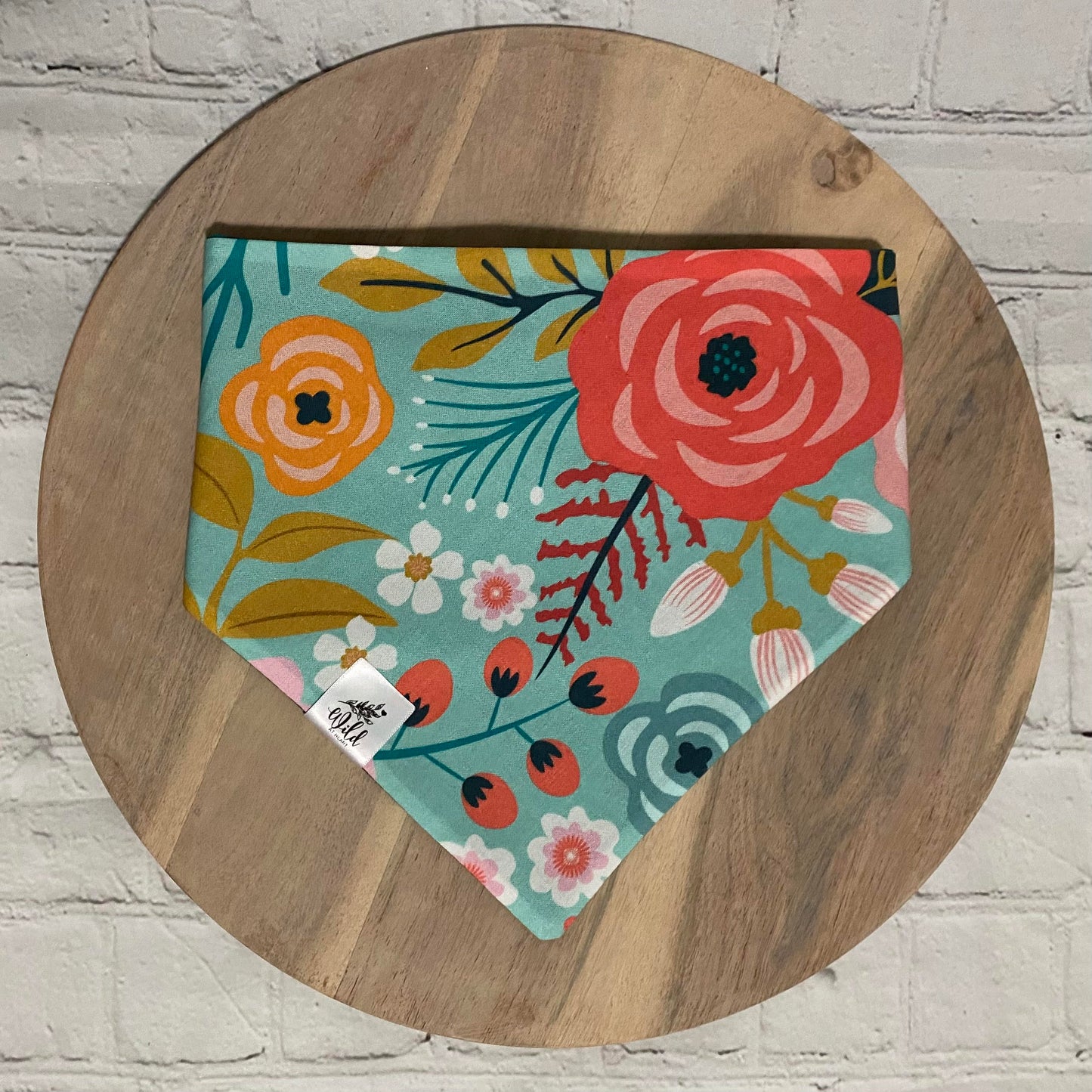 "Tropical Tides" Pet Bandana