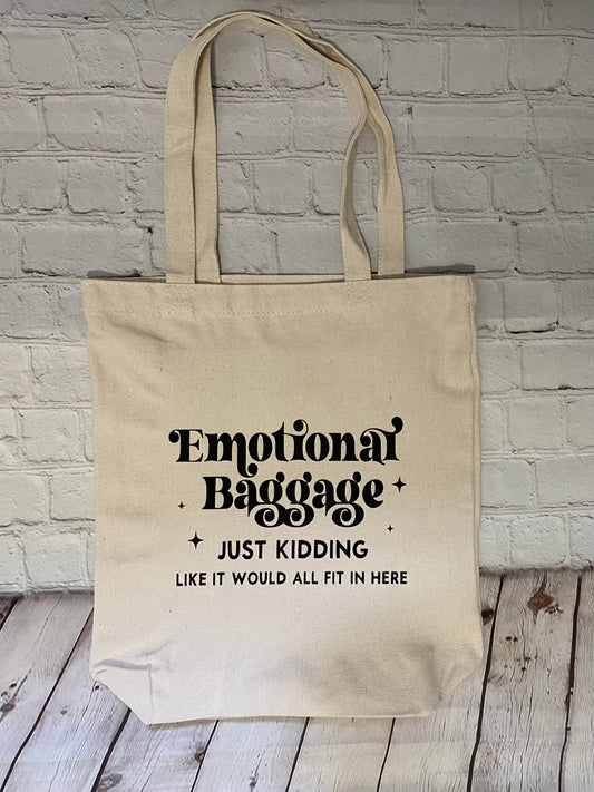 "Emotional Baggage" Tote Bag