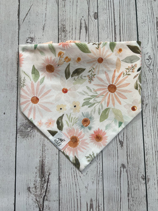 "Pastel Petals” Pet Bandana