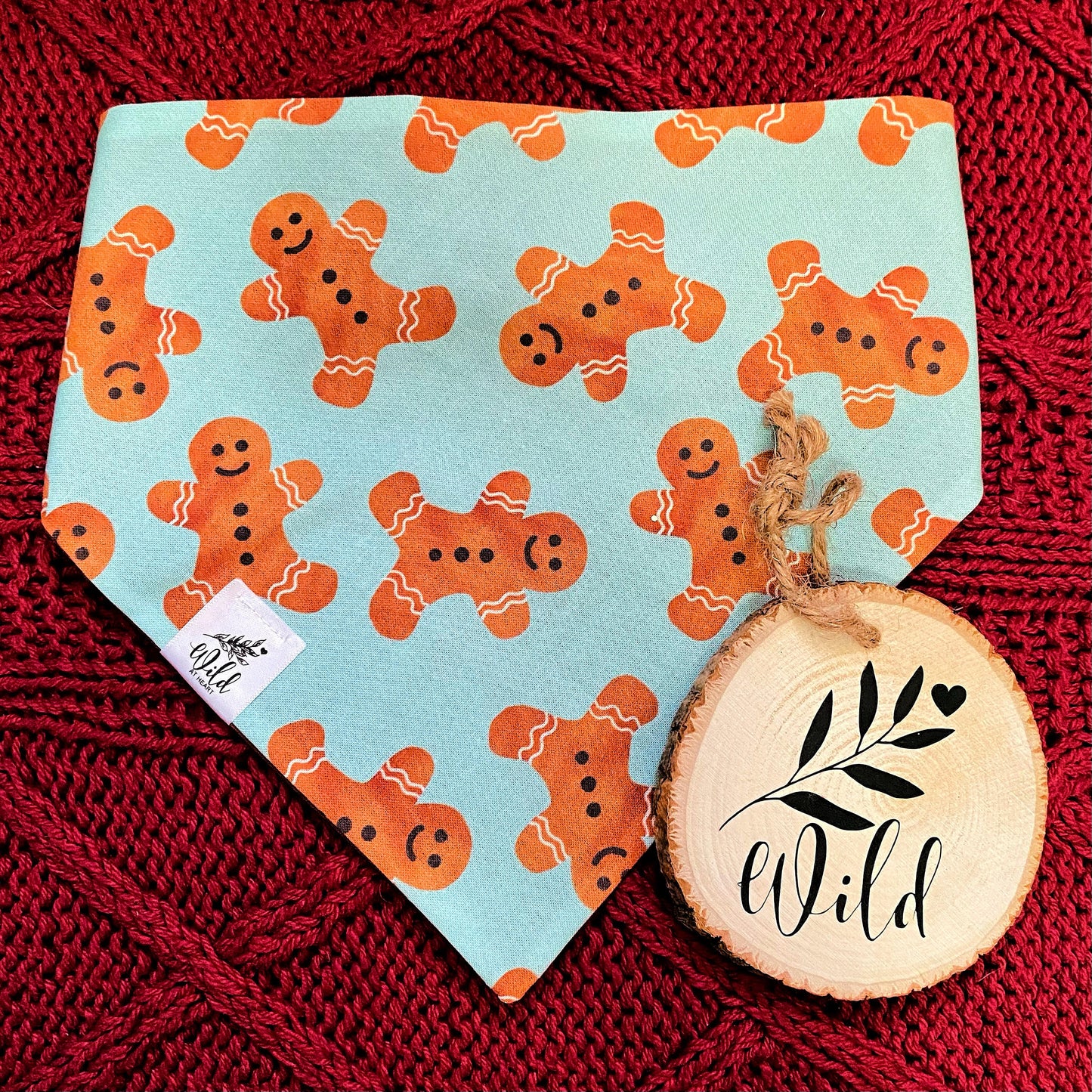 "Ginger Snaps" Pet Bandana