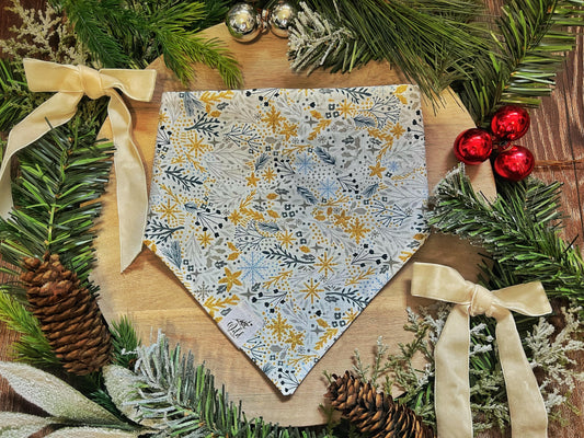 “Winter Garden” Pet Bandana