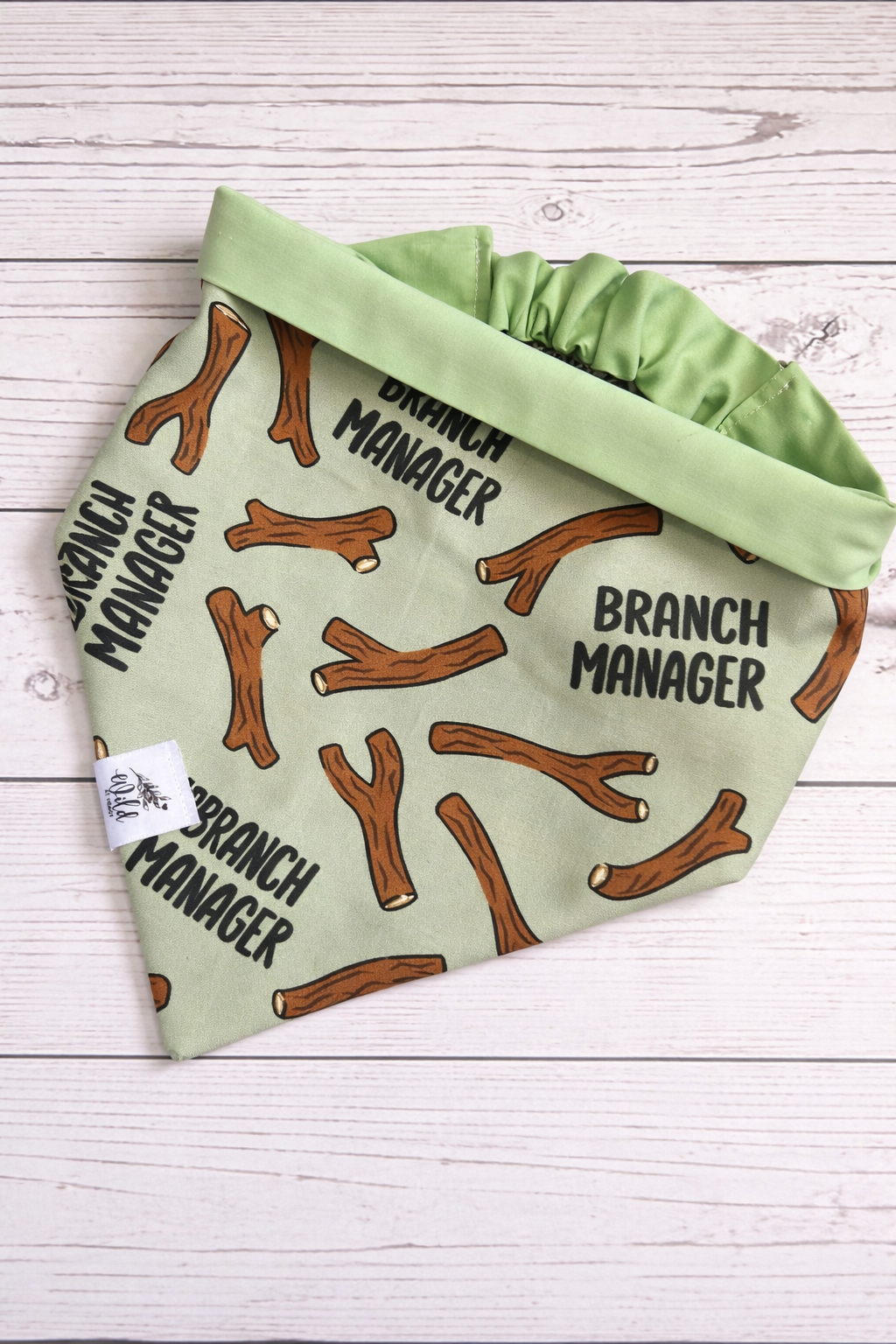 "Branch Manager" Pet Bandana