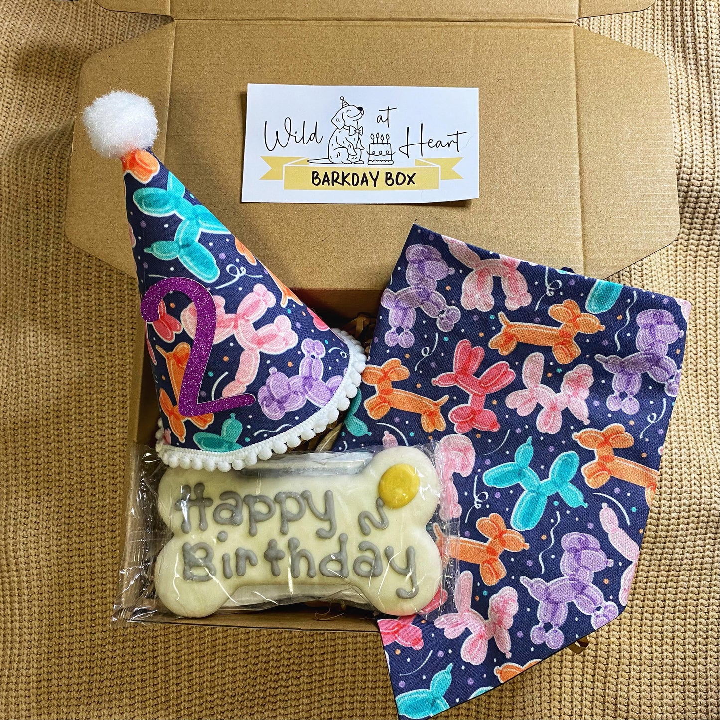 "Barkday Boxes" (Dog Birthday)