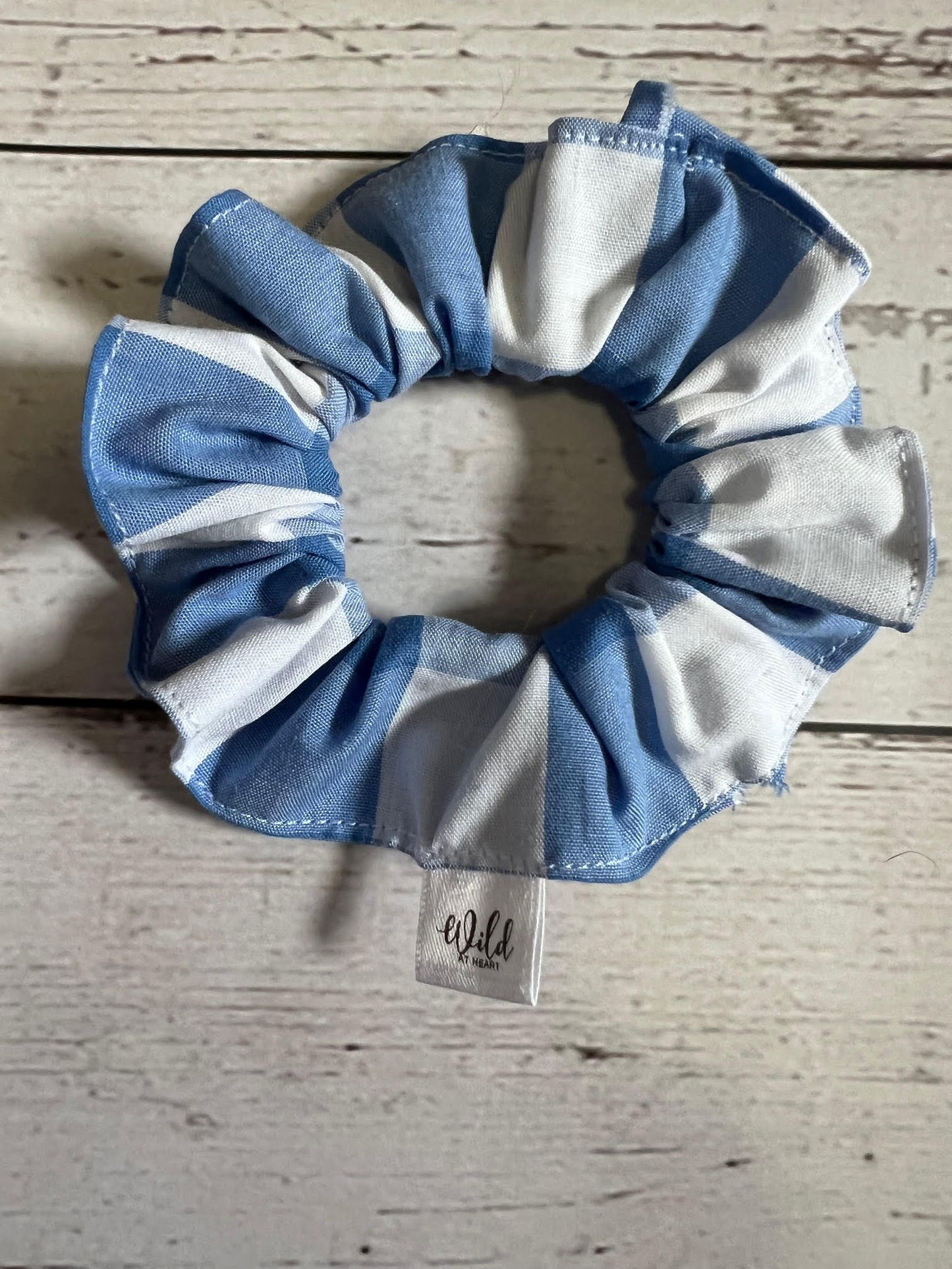 Gingham Hair Scrunchie