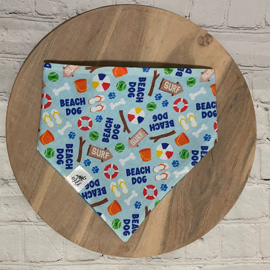 "Surf's Paws" Pet Bandana