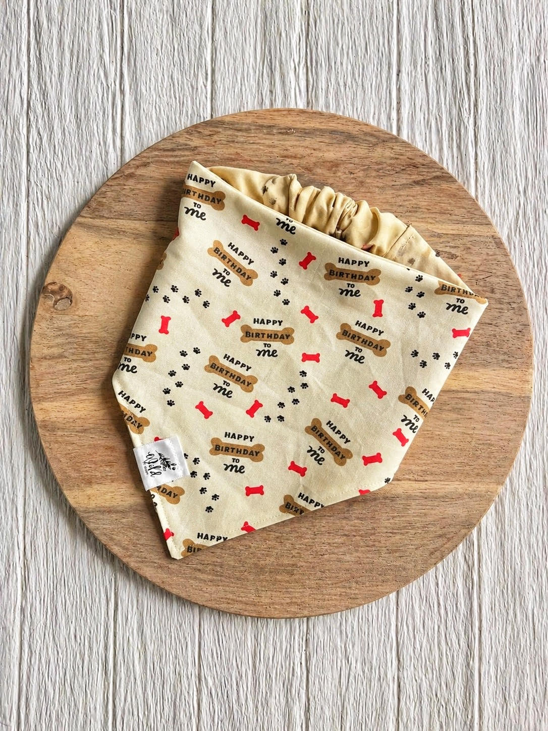 "Birthday Pup Party" Pet Bandana