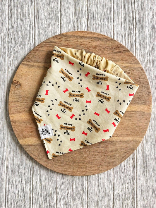 "Birthday Pup Party" Pet Bandana
