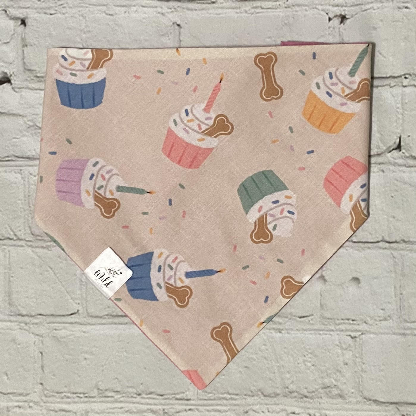 "Birthday Pupcakes" Pet Bandana