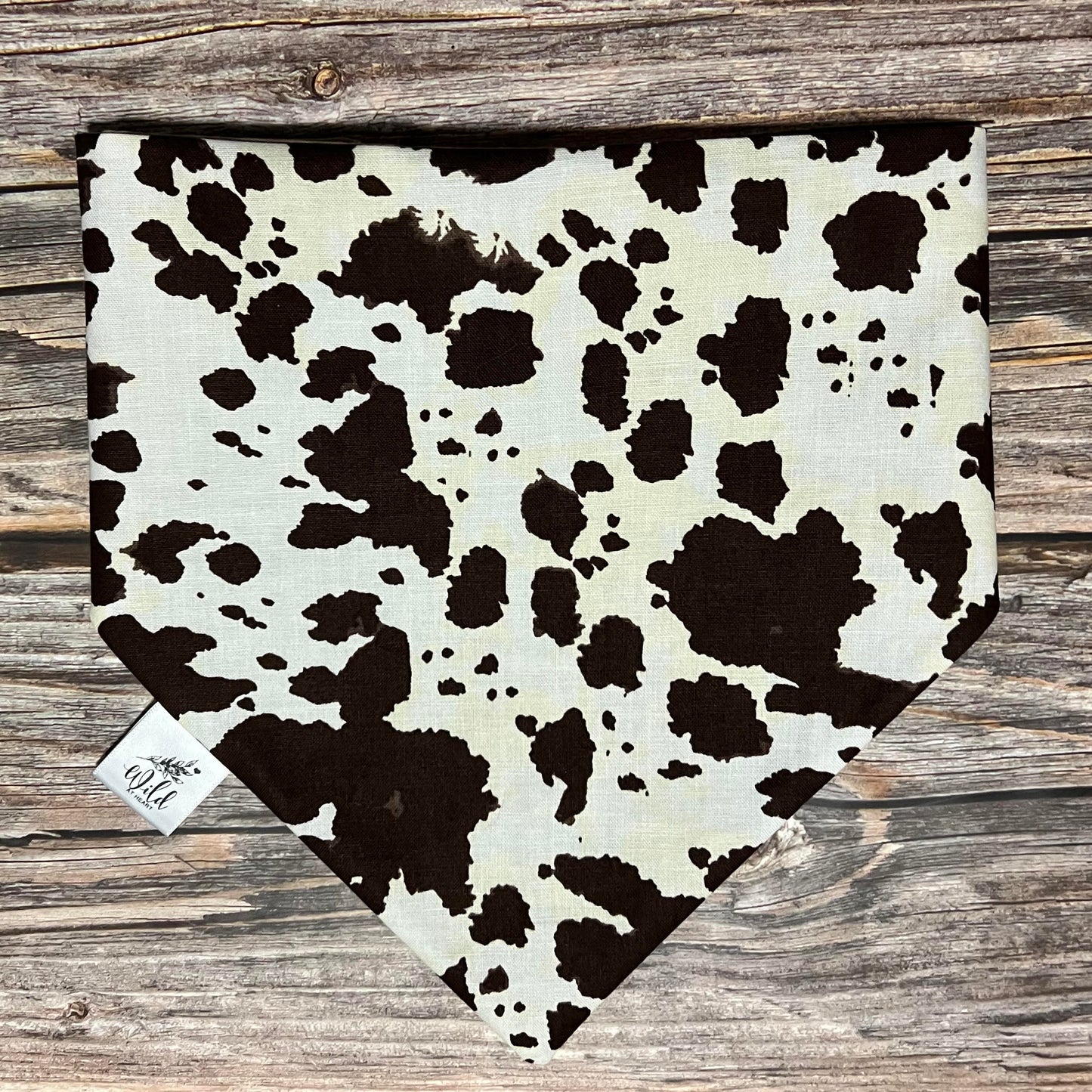 “Moo-dy Trails” Pet Bandana