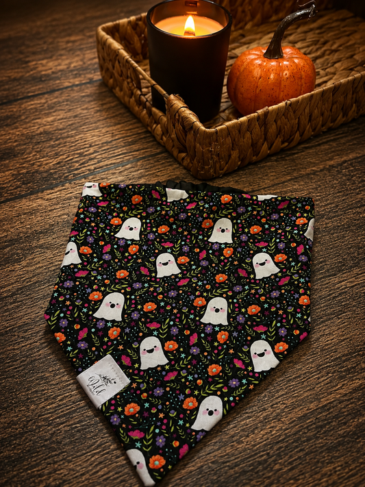 "Ghosts in the Garden" Pet Bandana