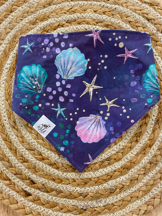 "Seashell Serenade" Pet Bandana