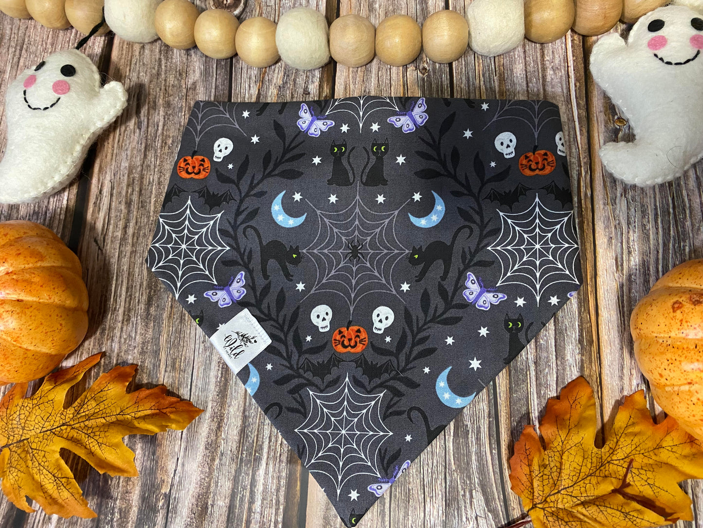 "Mystic Night Mischief" Pet Bandana