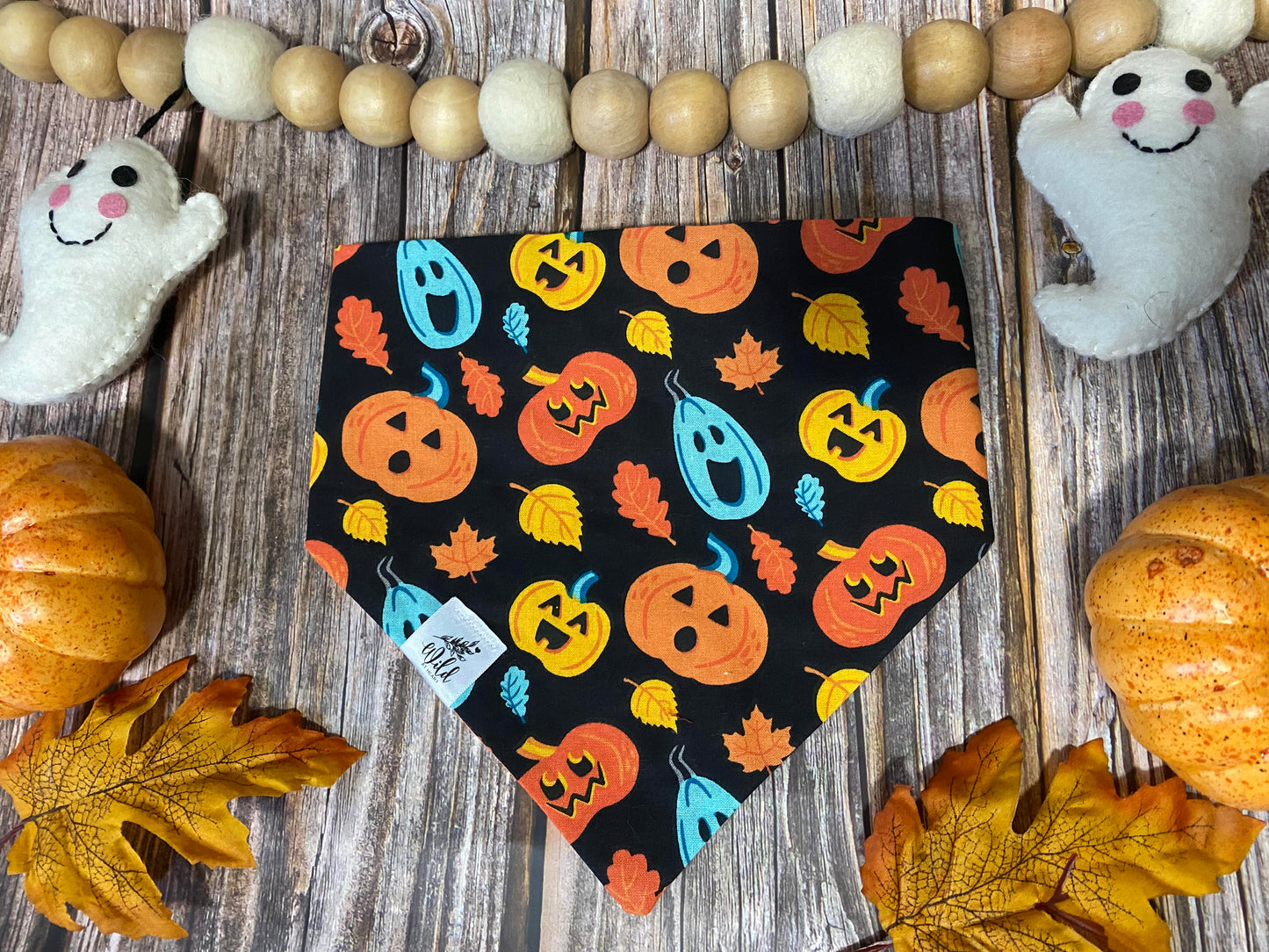 "Jack-o’-Lively" Pet Bandana