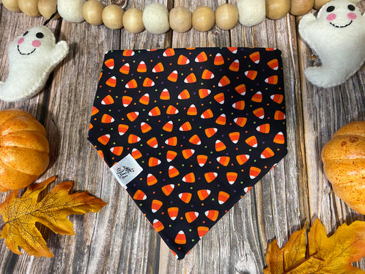 "Candy Corn Delight" Pet Bandana