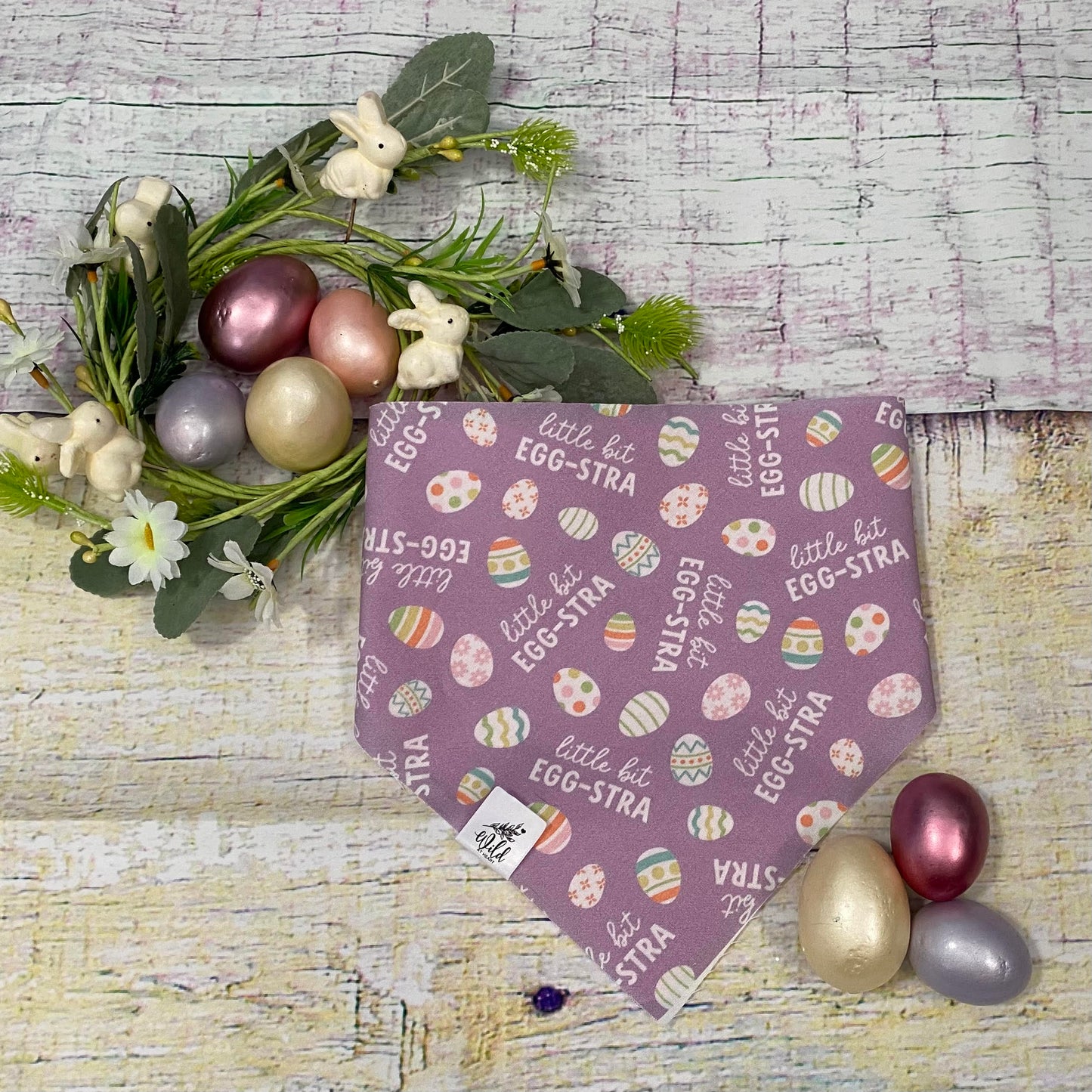 "Pastel Egg-stravaganza" Pet Bandana