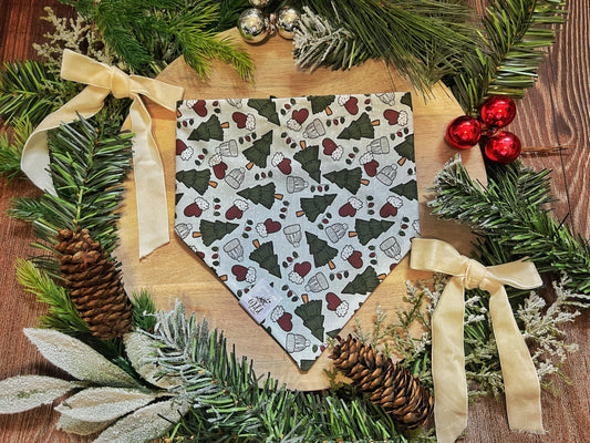 “Winter Vibes” Pet Bandana