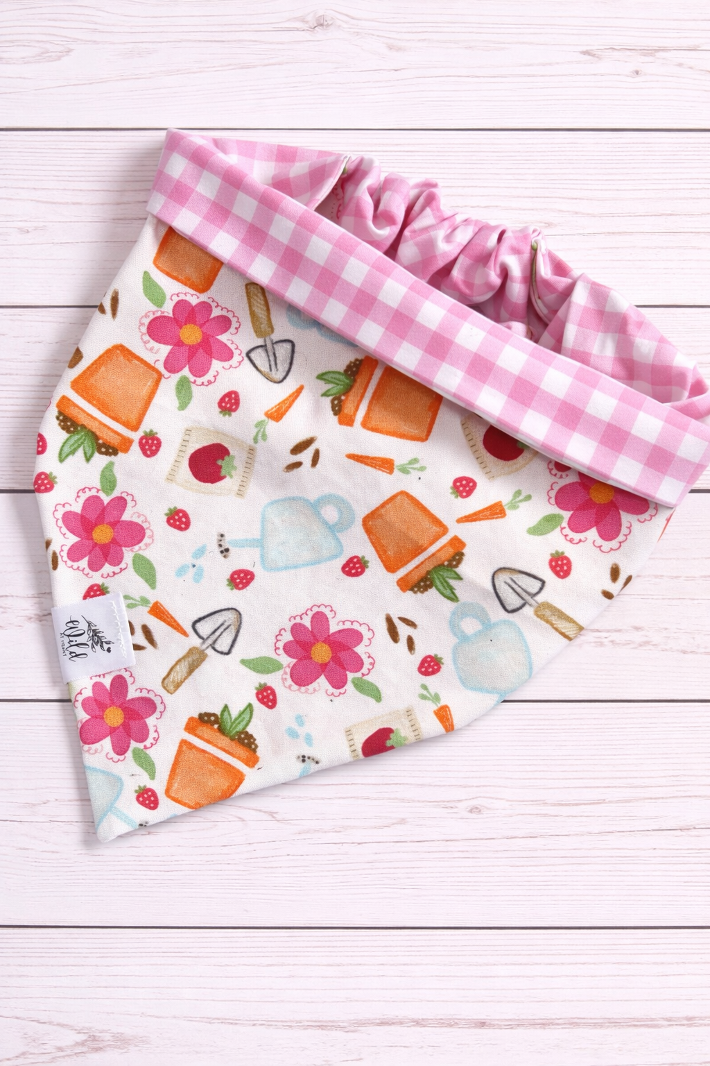 "Garden Daydream" Reversible Pet Bandana