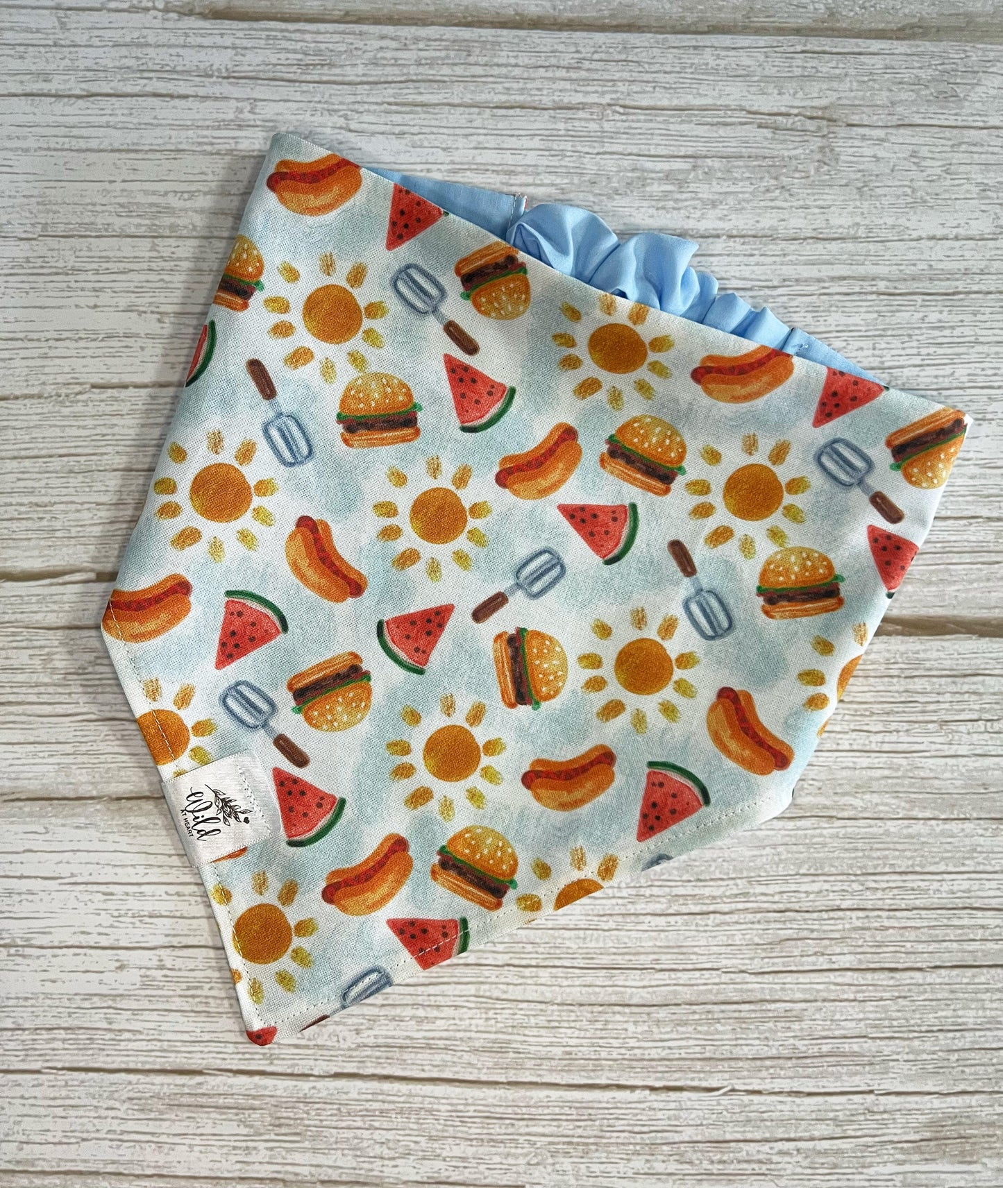 "Backyard Bites" Pet Bandana