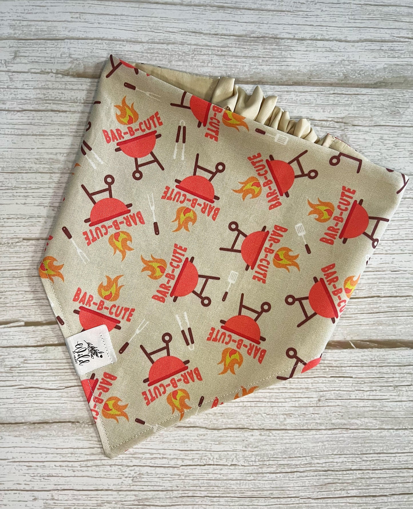 "Bar-B-Cute" Pet Bandana