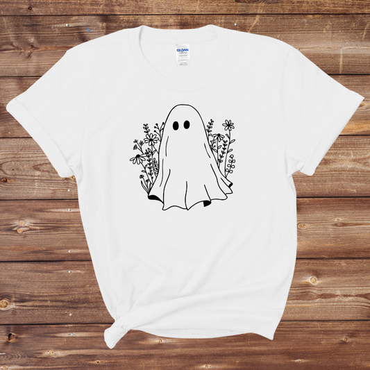 Ghostly Wildflower Shirt