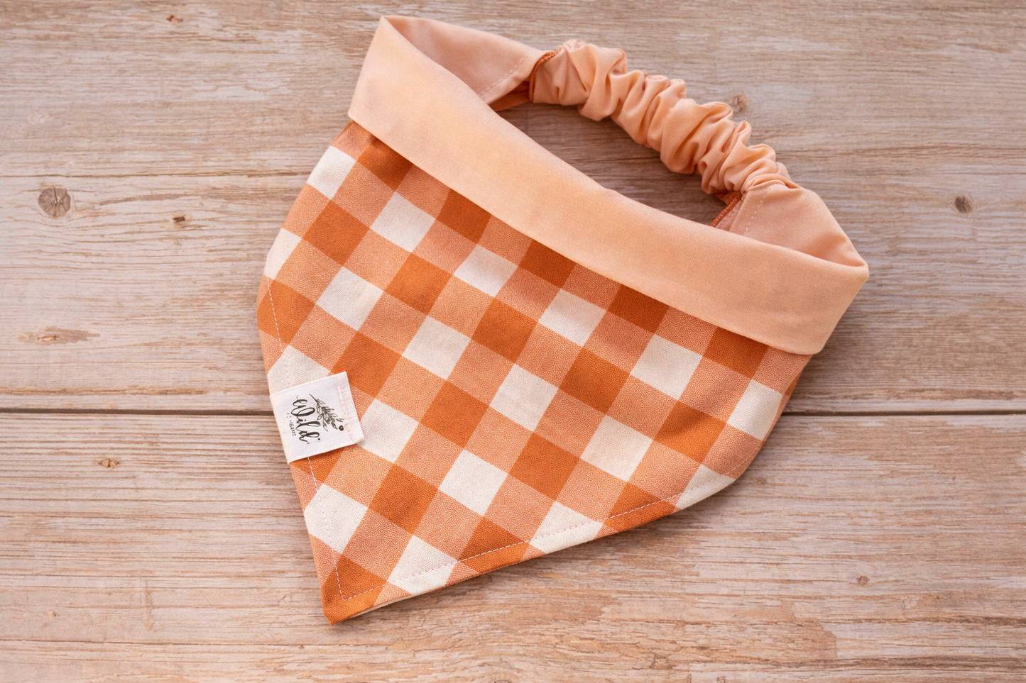 "Citrus Check" Pet Bandana