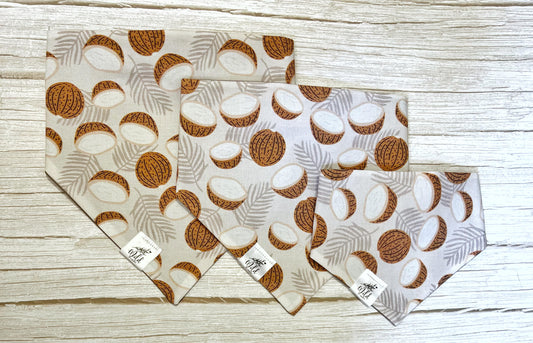 “Coconut Breeze” Pet Bandana