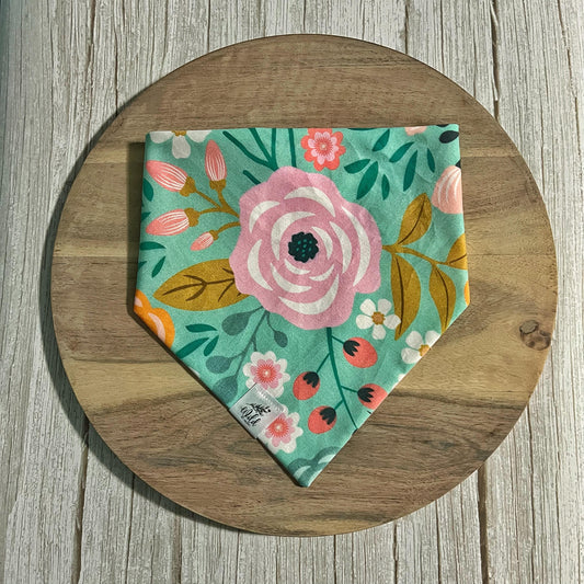 “Flower Garden” Pet Bandana