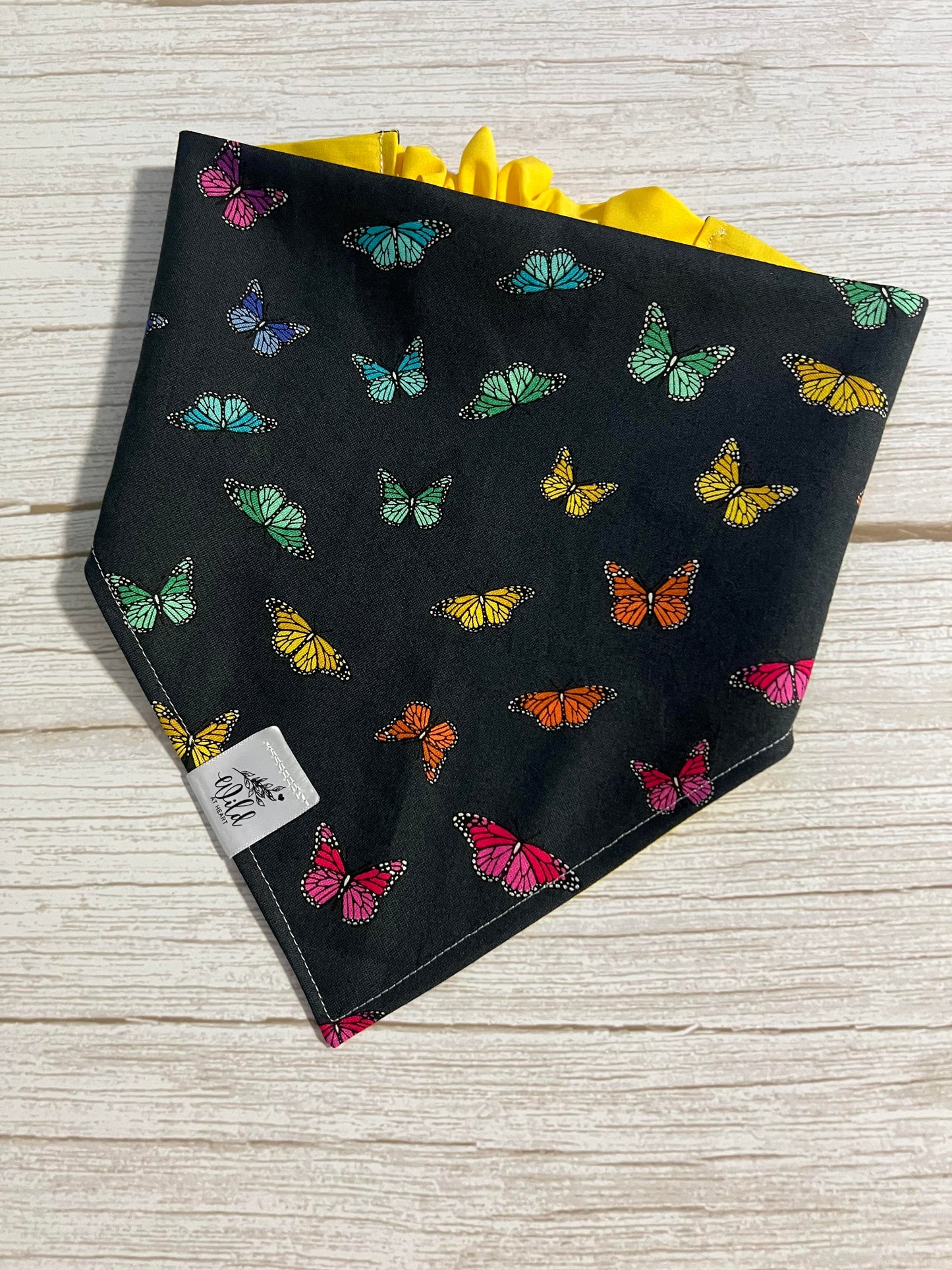 "Flutter with Pride" Pet Bandana
