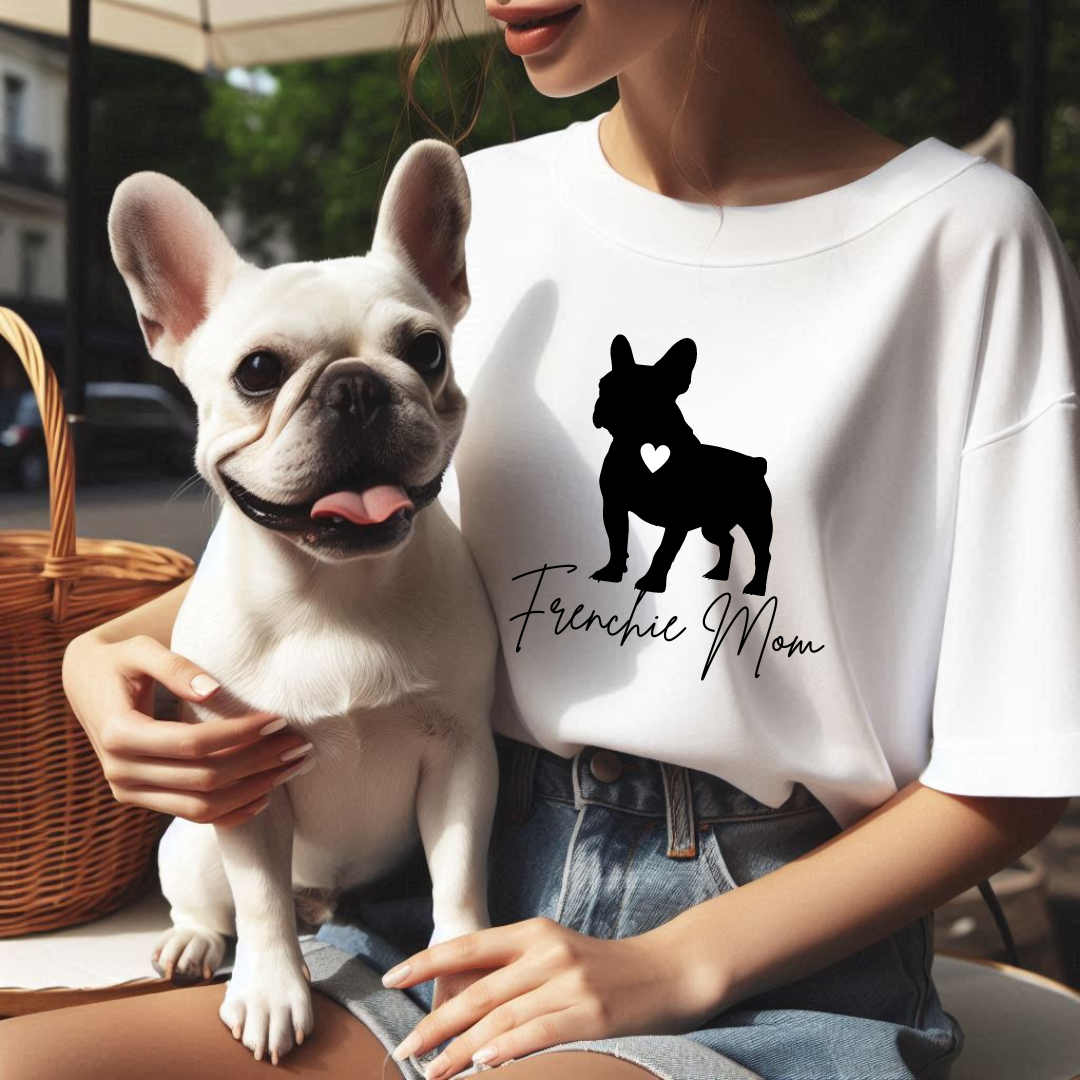 "Frenchie Mom" T-Shirt