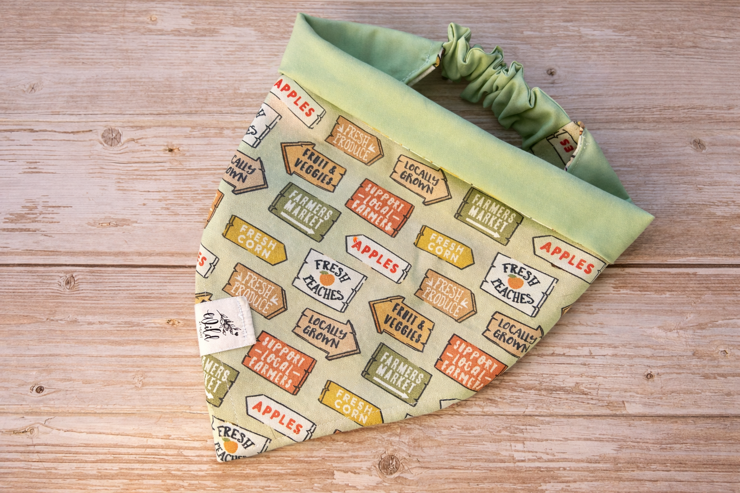 "Fresh Finds" Pet Bandana