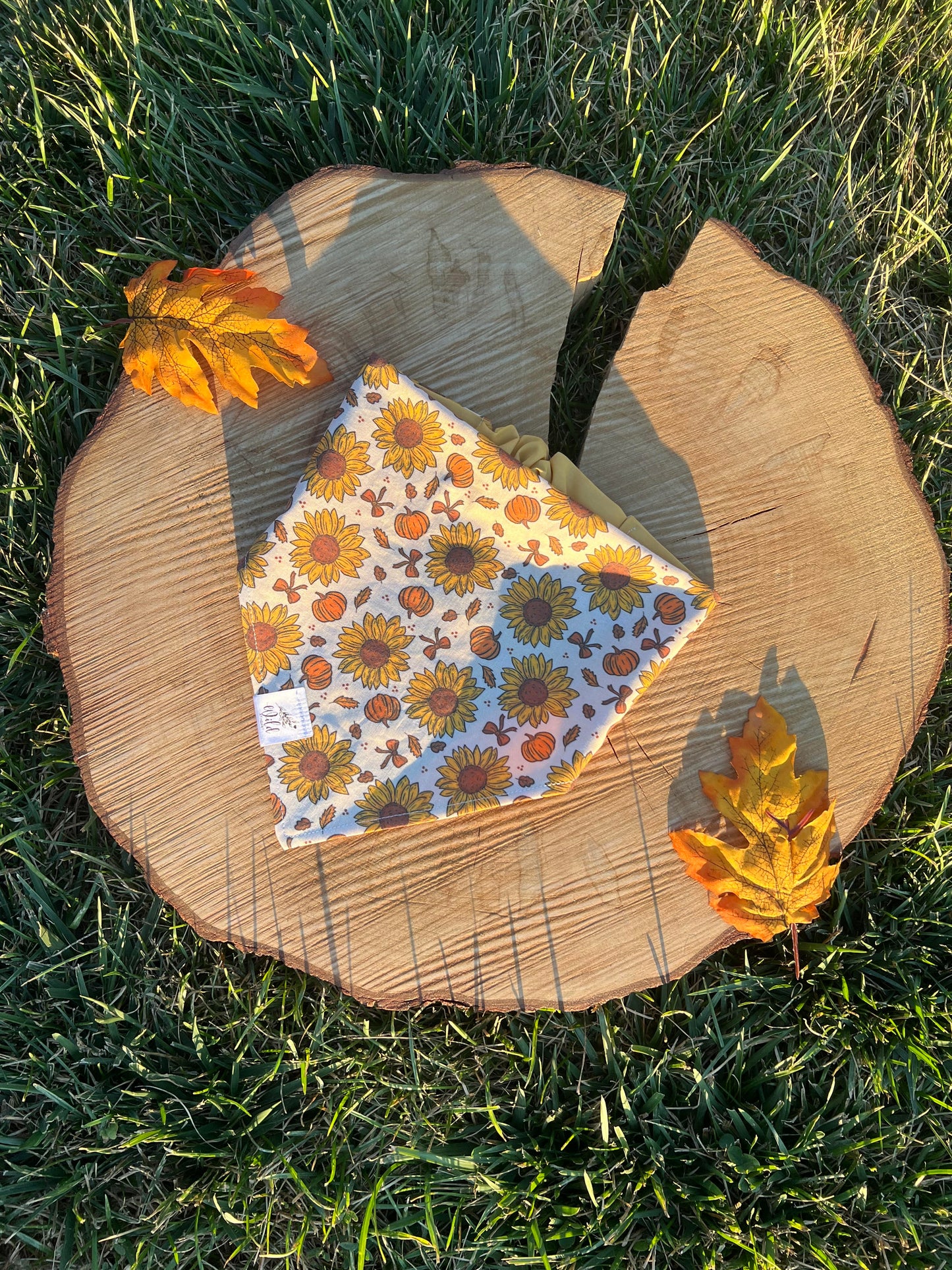 "Golden Fields" Pet Bandana