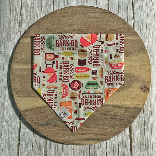 “Grill Sargeant” Pet Bandana