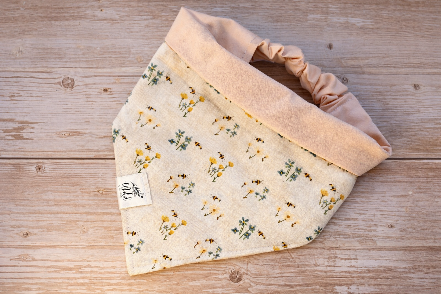 "Honey & Bloom" Pet Bandana