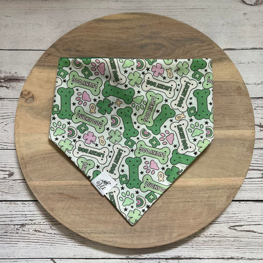 “Lucky Dog” Pet Bandana