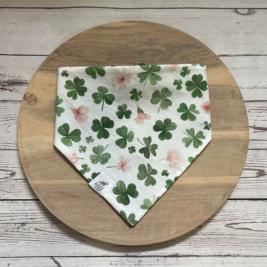 “Lucky in Bloom” Pet Bandana