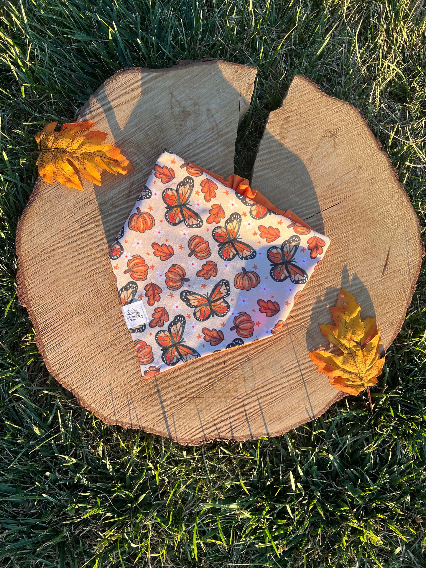 "Monarch Meadow" Pet Bandana