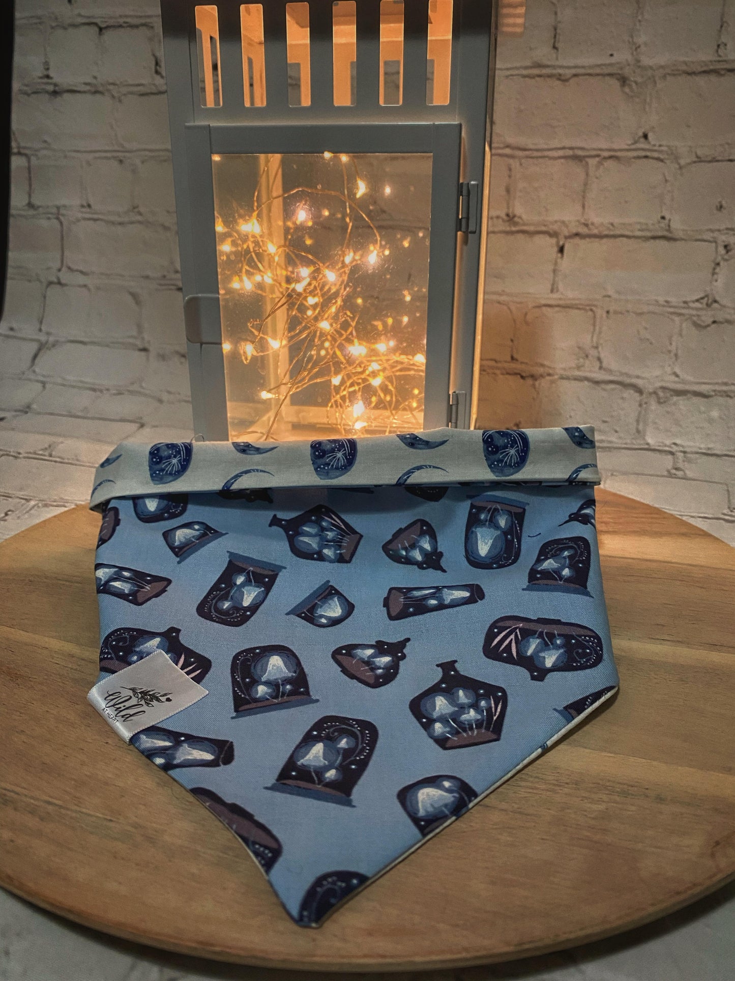 "Moonlit Terrarium Trails ” Pet Bandana