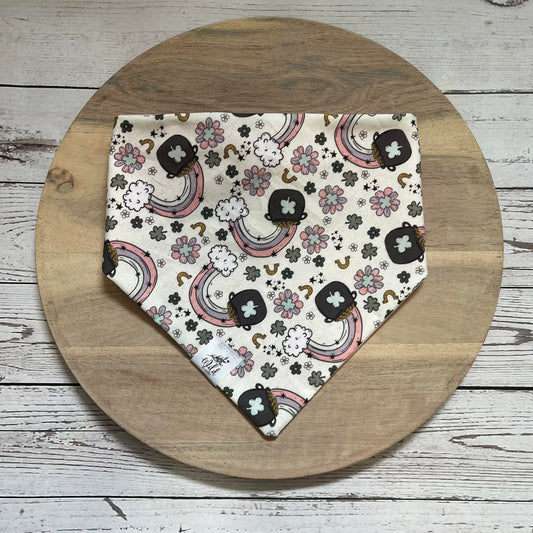 “Pot of Pastel Luck” Pet Bandana