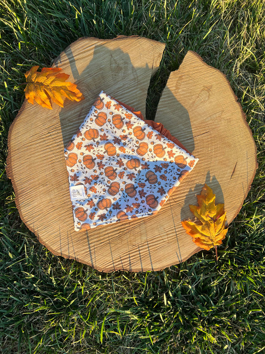 "Pumpkin Patch" Pet Bandana